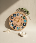 Personalized Resin Birth Details Clock - A Forever Keepsake